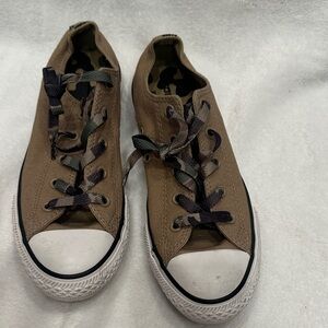 Converse Kids Brown Canvas Sneakers